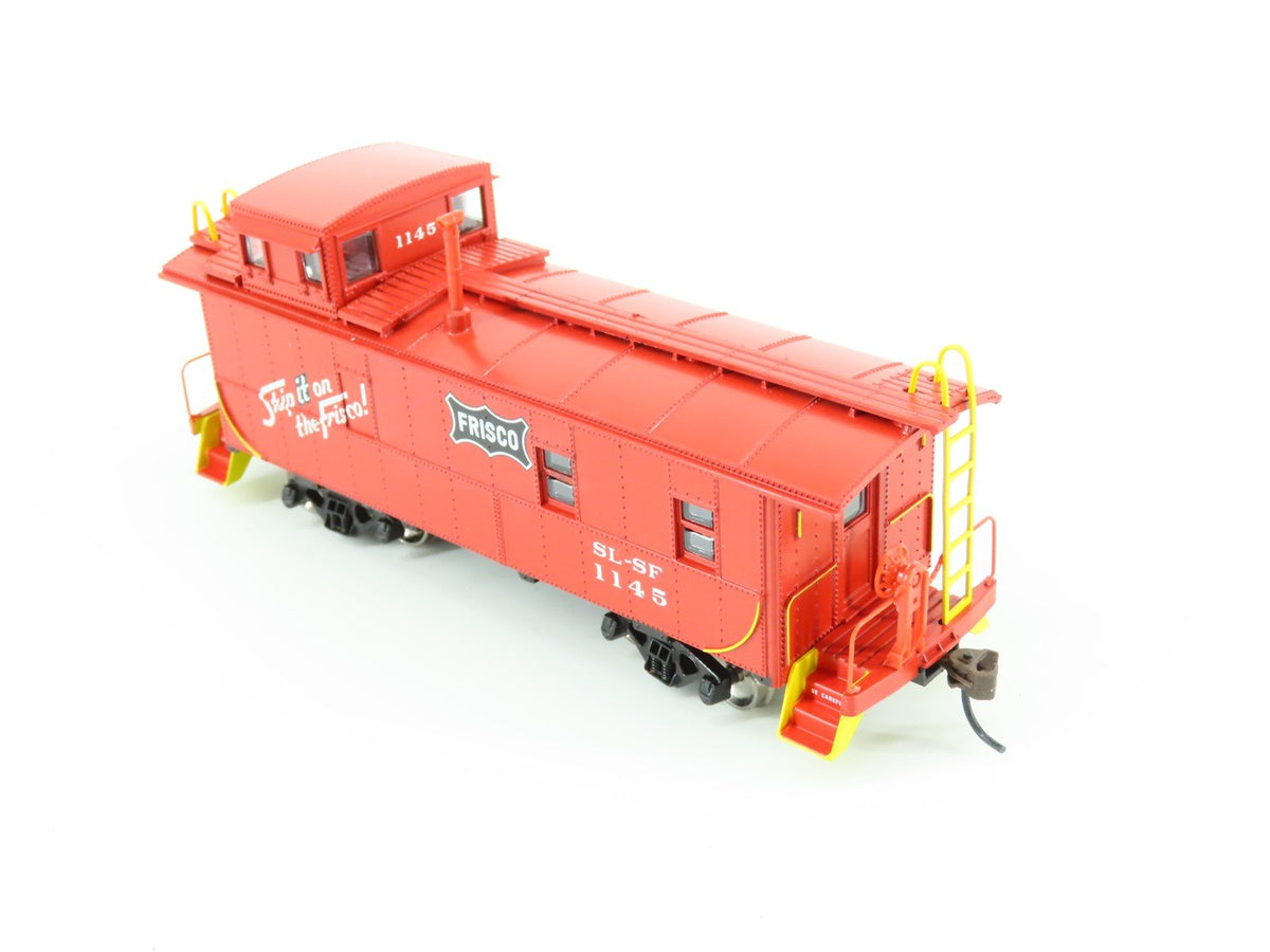 HO Scale Athearn 74173 SL-SF Frisco Railroad Cupola Caboose #1145