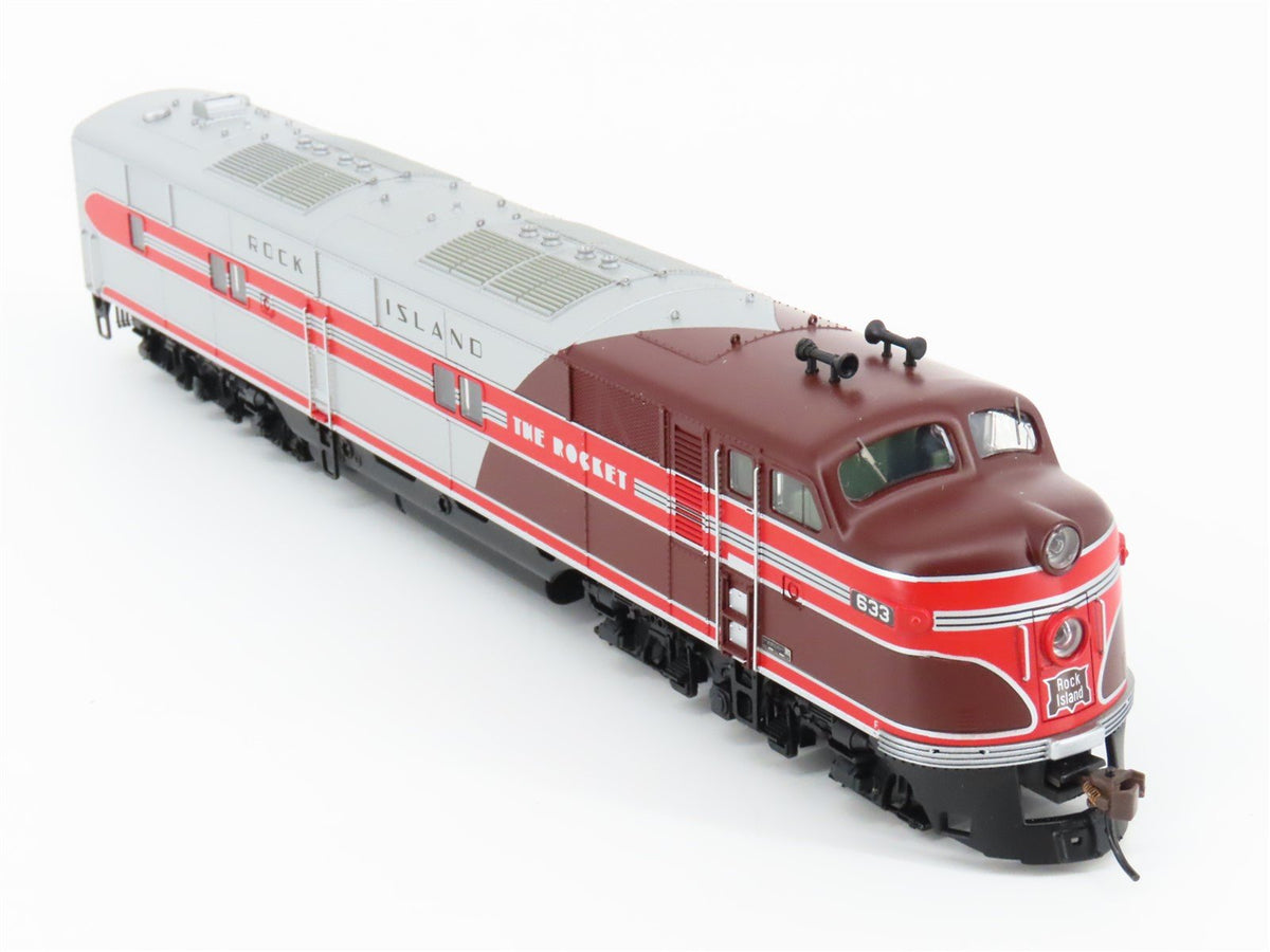 HO Scale Broadway Limited LTD 734 RI Rock Island E7 A/B Diesel Loco Set w/ DCC