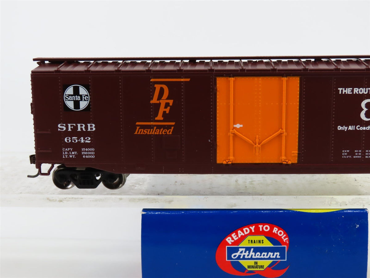 HO Scale Athearn #70770 SFRB Santa Fe &quot;El Capitan&quot; 50&#39; Plug Door Box Car #6542