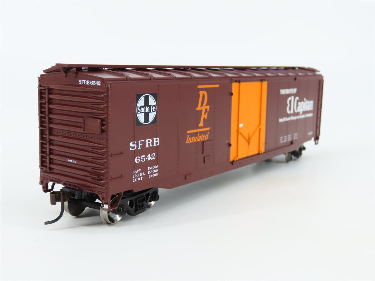 HO Scale Athearn #70770 SFRB Santa Fe &quot;El Capitan&quot; 50&#39; Plug Door Box Car #6542