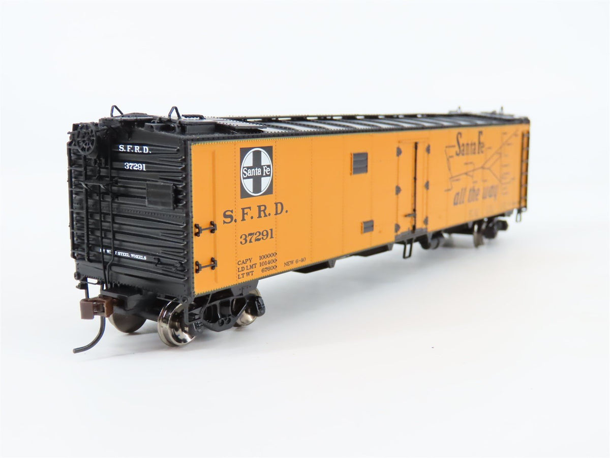 HO Scale Athearn #94501 SFRD Santa Fe &quot;Scout&quot; (Early Map) 50&#39; Reefer #37291