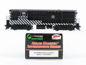 HO Scale Atlas Master 9589 ATSF Santa Fe H16-44 Diesel Locomotive #3010 w/ DCC