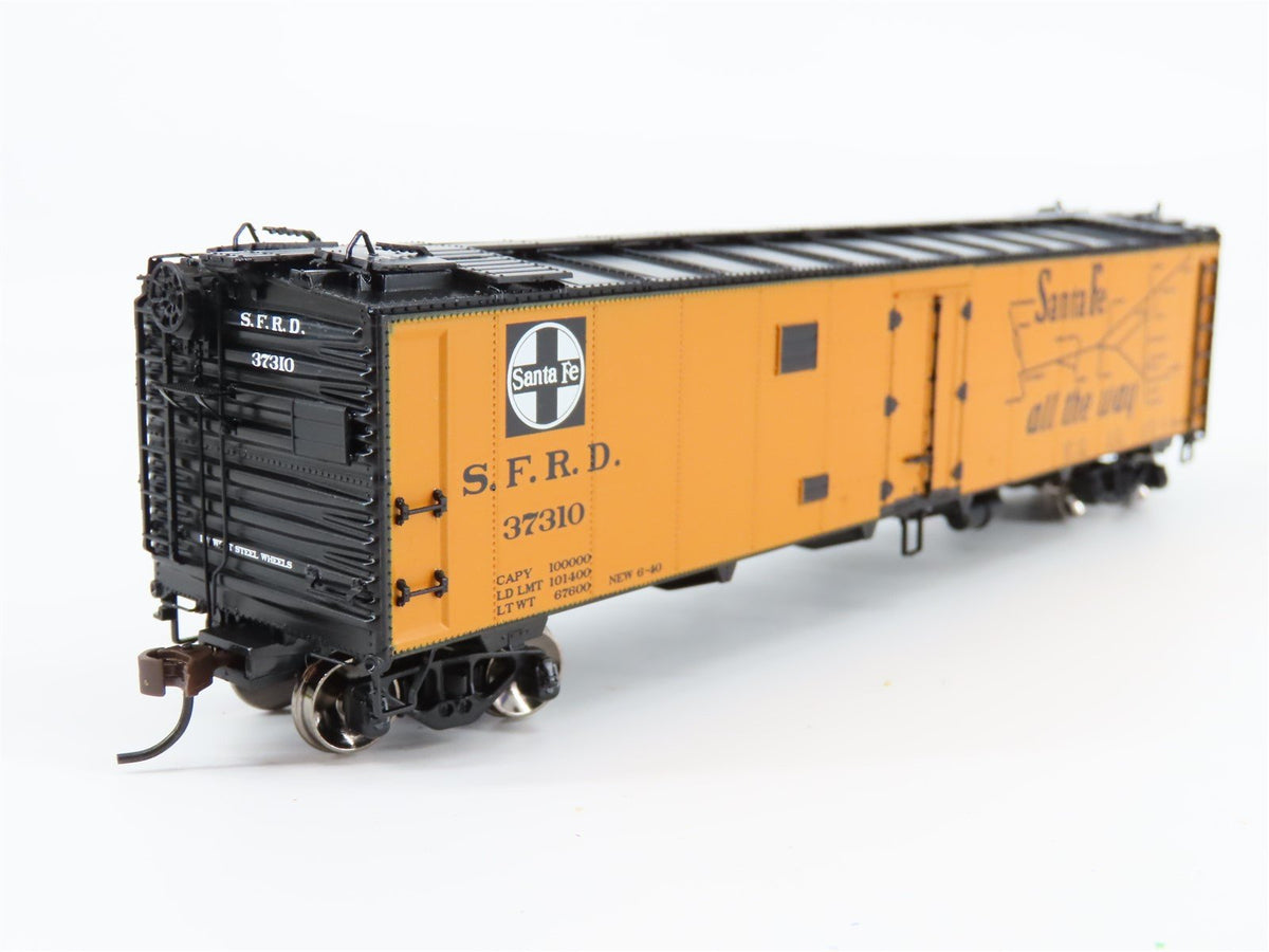 HO Scale Athearn #94507 SFRD Santa Fe &quot;El Capitan&quot; (Early Map) 50&#39; Reefer #37310