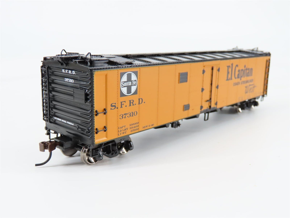 HO Scale Athearn #94507 SFRD Santa Fe &quot;El Capitan&quot; (Early Map) 50&#39; Reefer #37310