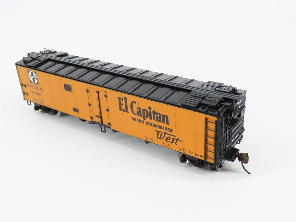 HO Scale Athearn #94507 SFRD Santa Fe &quot;El Capitan&quot; (Early Map) 50&#39; Reefer #37310