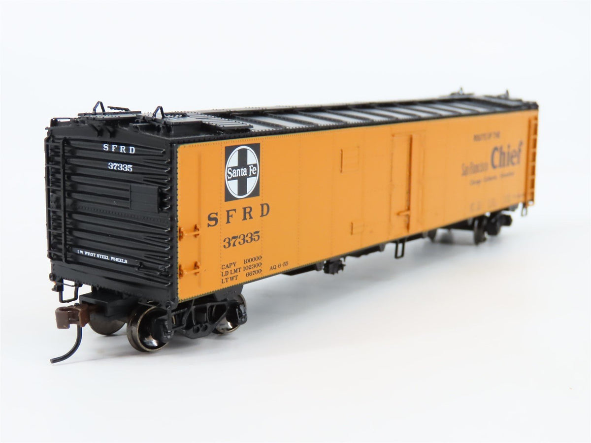 HO Scale Athearn #94525 SFRD Santa Fe &quot;San Francisco Chief&quot; 50&#39; Reefer #37335