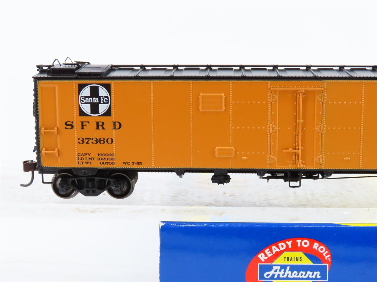 HO Scale Athearn #94530 SFRD Santa Fe &quot;El Capitan&quot; 50&#39; Ice Bunker Reefer #37360