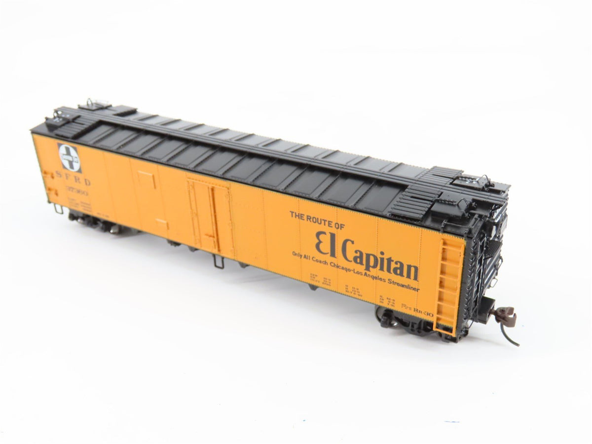 HO Scale Athearn #94530 SFRD Santa Fe &quot;El Capitan&quot; 50&#39; Ice Bunker Reefer #37360