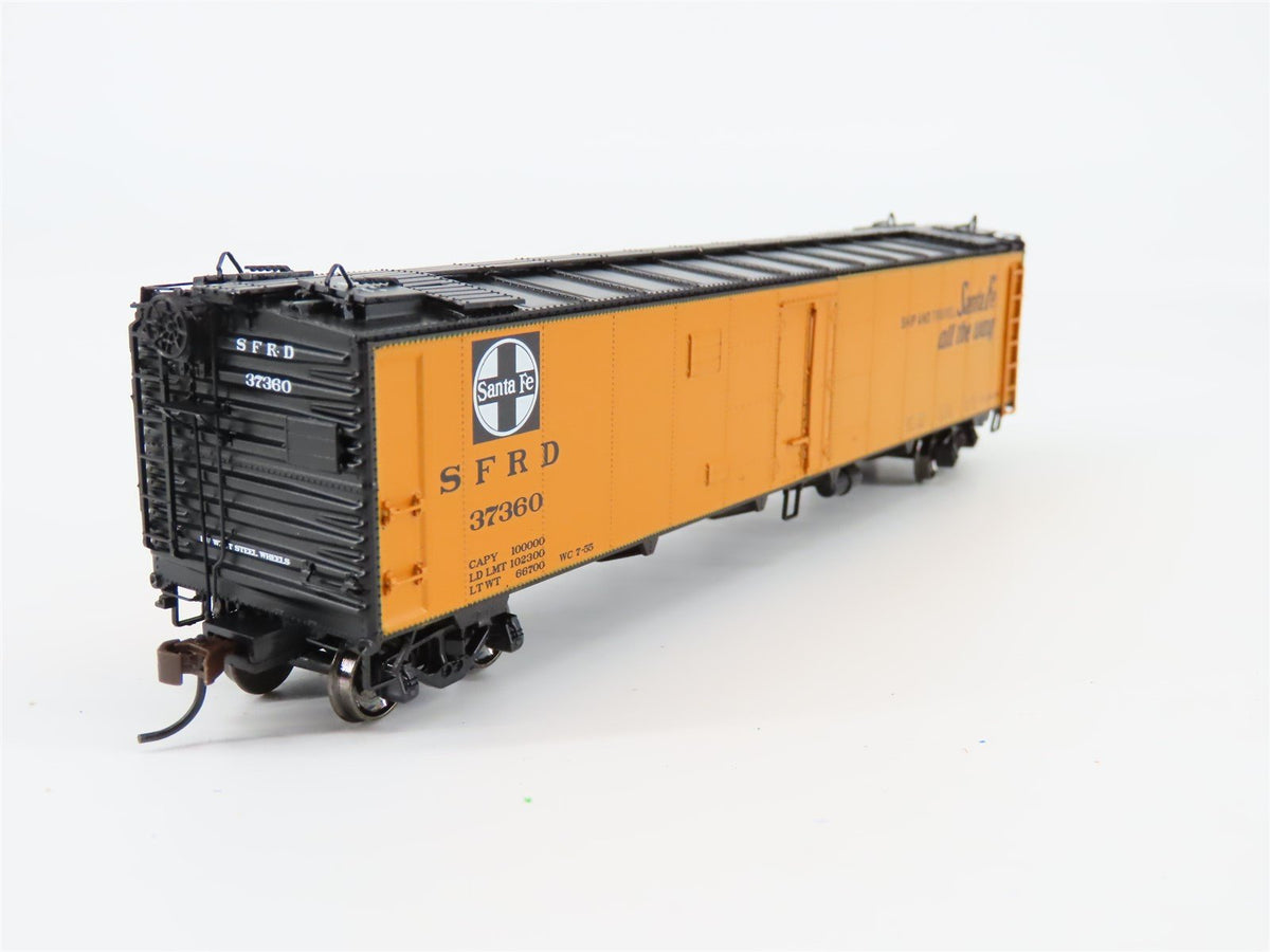 HO Scale Athearn #94530 SFRD Santa Fe &quot;El Capitan&quot; 50&#39; Ice Bunker Reefer #37360