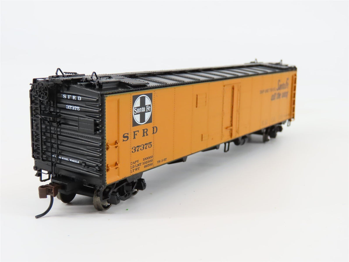 HO Scale Athearn #94533 SFRD Santa Fe &quot;Grand Canyon&quot; 50&#39; Reefer #37375