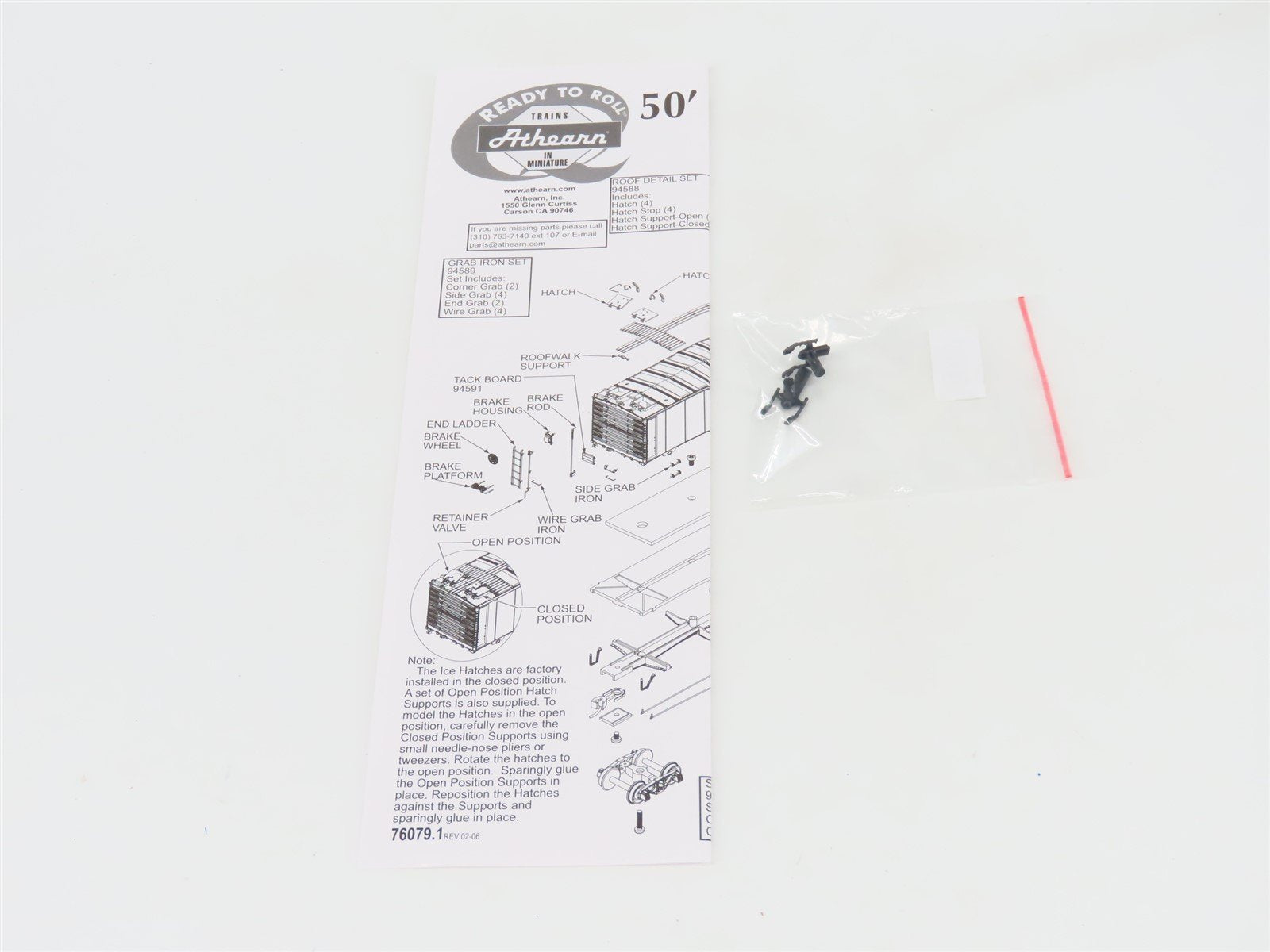 HO Scale Athearn #94533 SFRD Santa Fe 