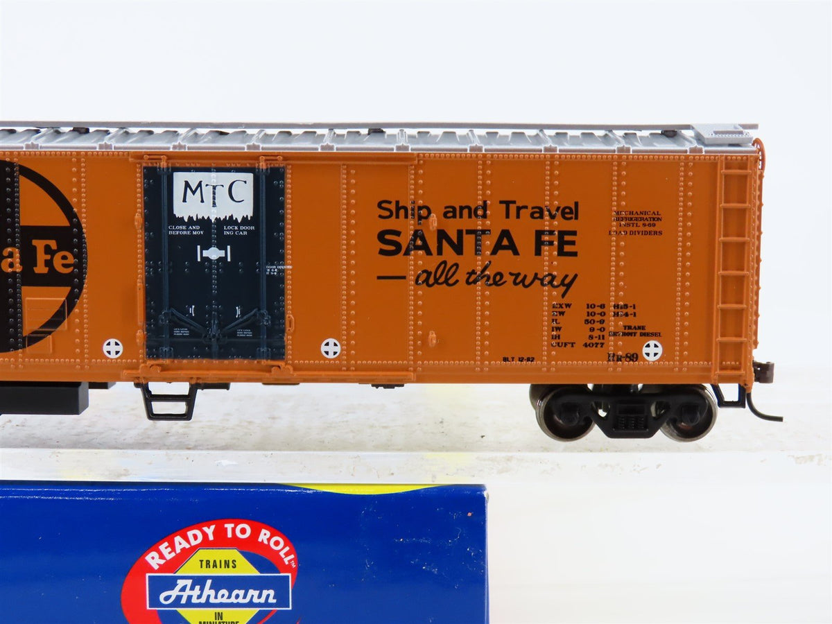 HO Scale Athearn #75450 SFRP Santa Fe 50&#39; Smooth Side Mechanical Reefer #2279