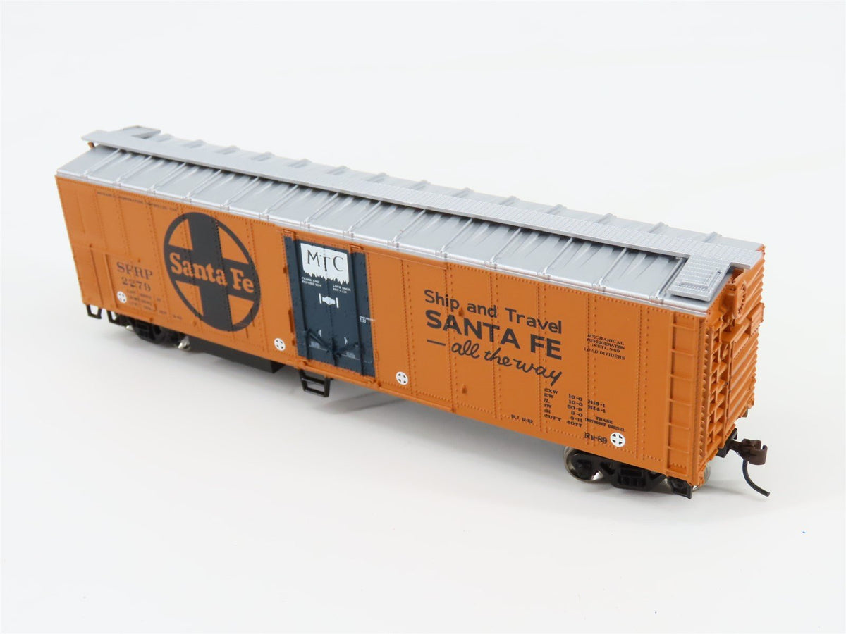 HO Scale Athearn #75450 SFRP Santa Fe 50&#39; Smooth Side Mechanical Reefer #2279