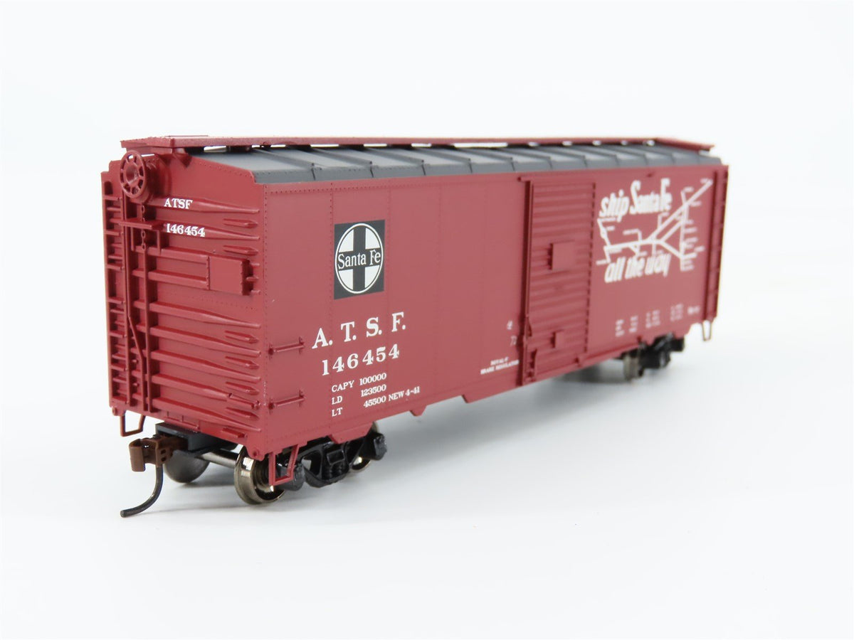 HO Athearn 70038 ATSF Santa Fe Chief 40&#39; Box Car #146454 w/ Custom Graffiti