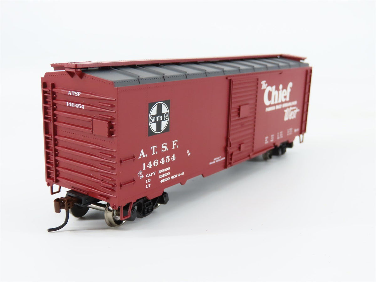 HO Athearn 70038 ATSF Santa Fe Chief 40&#39; Box Car #146454 w/ Custom Graffiti