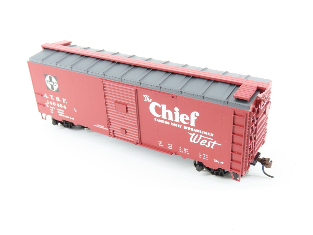 HO Athearn 70038 ATSF Santa Fe Chief 40&#39; Box Car #146454 w/ Custom Graffiti