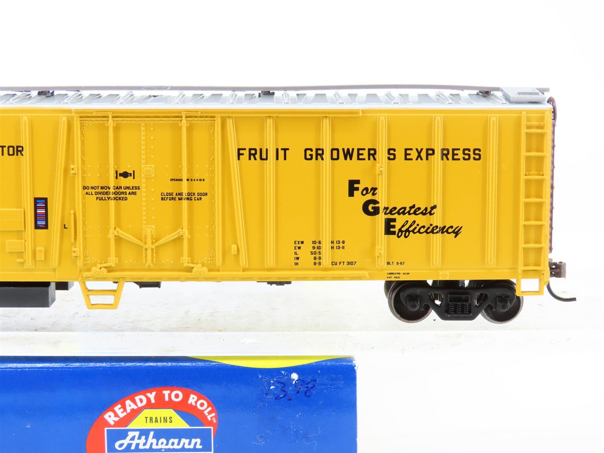 HO Scale Athearn #7573 FGCX Fruit Growers Express 50&#39; Mechanical Reefer #11452