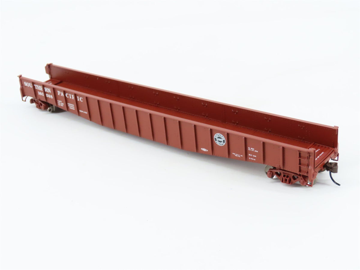 HO Scale Athearn 93624 SP Southern Pacific Railroad 65&#39; Mill Gondola #160588