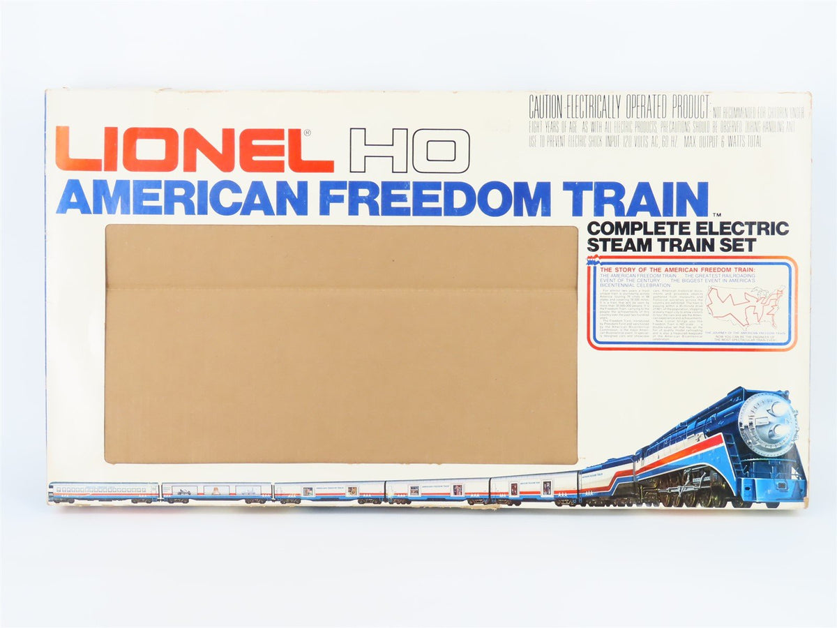 HO Scale Lionel 5-2586 American Freedom Train 4-8-4 Steam Passenger Train Set