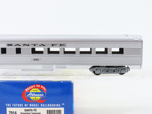 HO Scale Athearn 7914 ATSF Santa Fe Streamline Coach Passenger Car #265