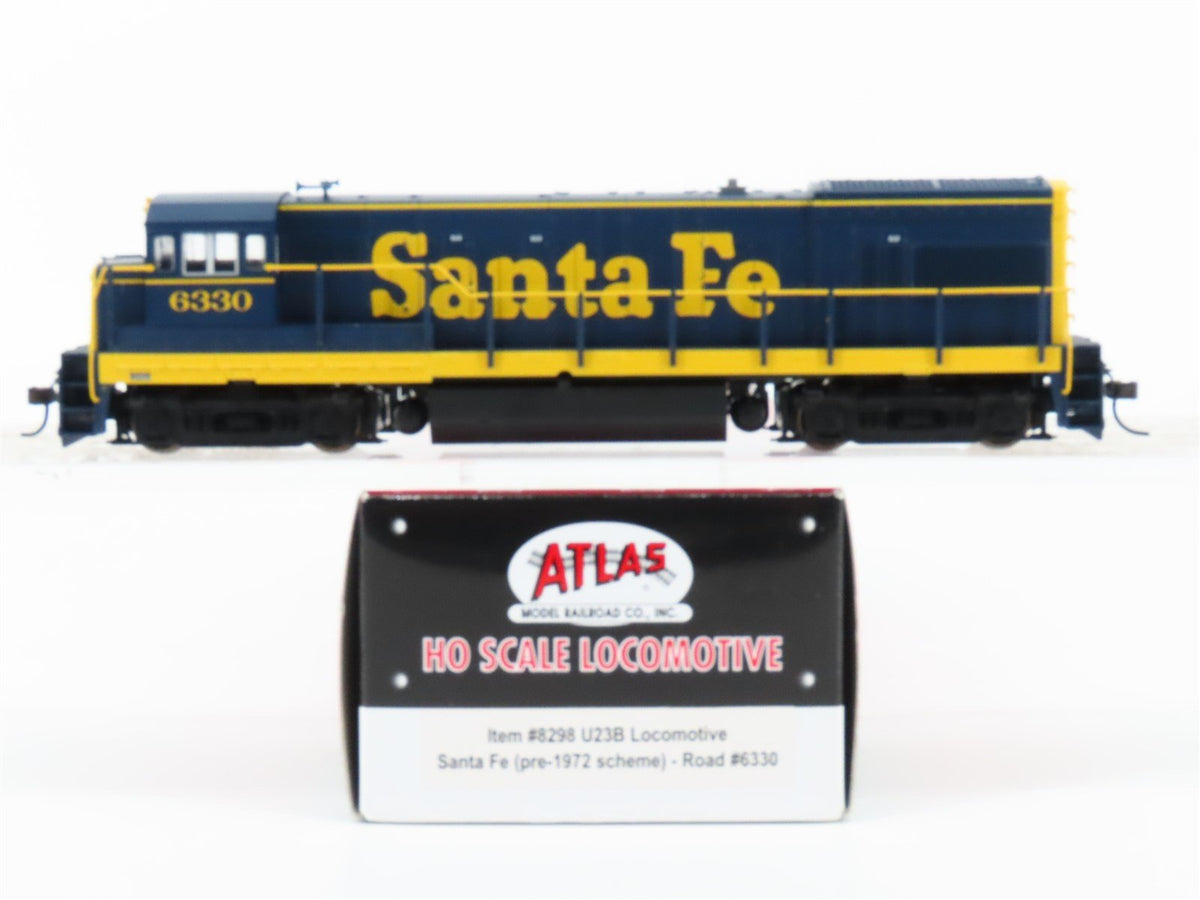 HO Scale Atlas 8298 ATSF Santa Fe U23B Diesel Locomotive #6330 - DCC Ready