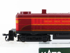 HO Scale KATO 37-2102 CGW Chicago Great Western RS-2 Diesel Locomotive #55