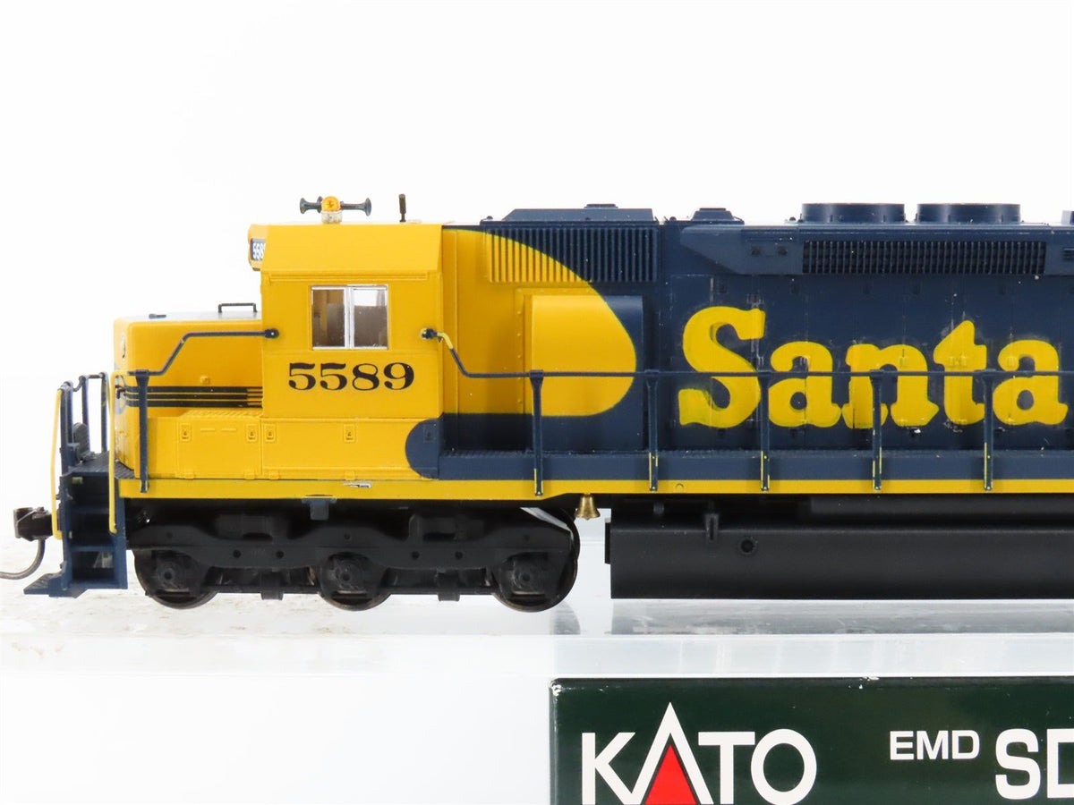 HO Scale KATO 37-1712 ATSF Santa Fe SD45 Diesel Locomotive #5689 Custom