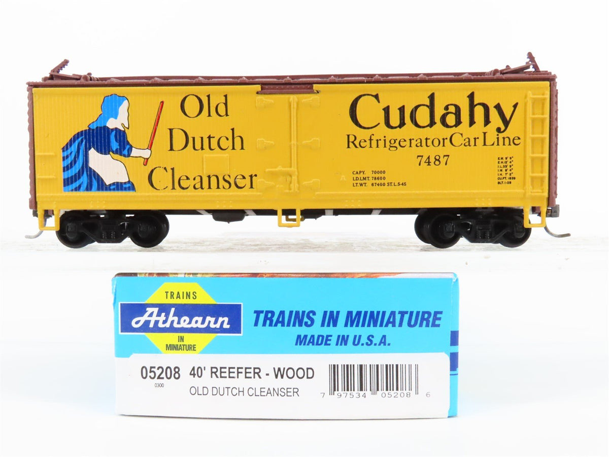 HO Scale Athearn Kit 05208 Old Dutch Cleanser Cudahy 40&#39; Wood Reefer #7487