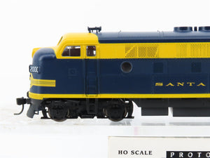 HO Scale Proto 1000 8157 ATSF Santa Fe F3A Diesel Locomotive #200C