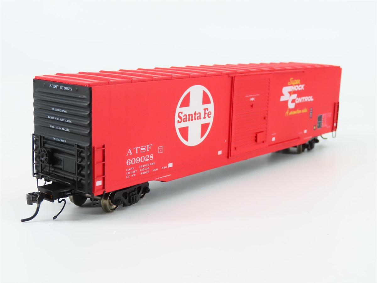 HO Scale InterMountain 46915-09 ATSF Santa Fe 60&#39; Single Door Box Car #609028