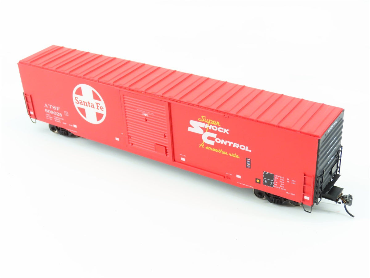 HO Scale InterMountain 46915-09 ATSF Santa Fe 60&#39; Single Door Box Car #609028