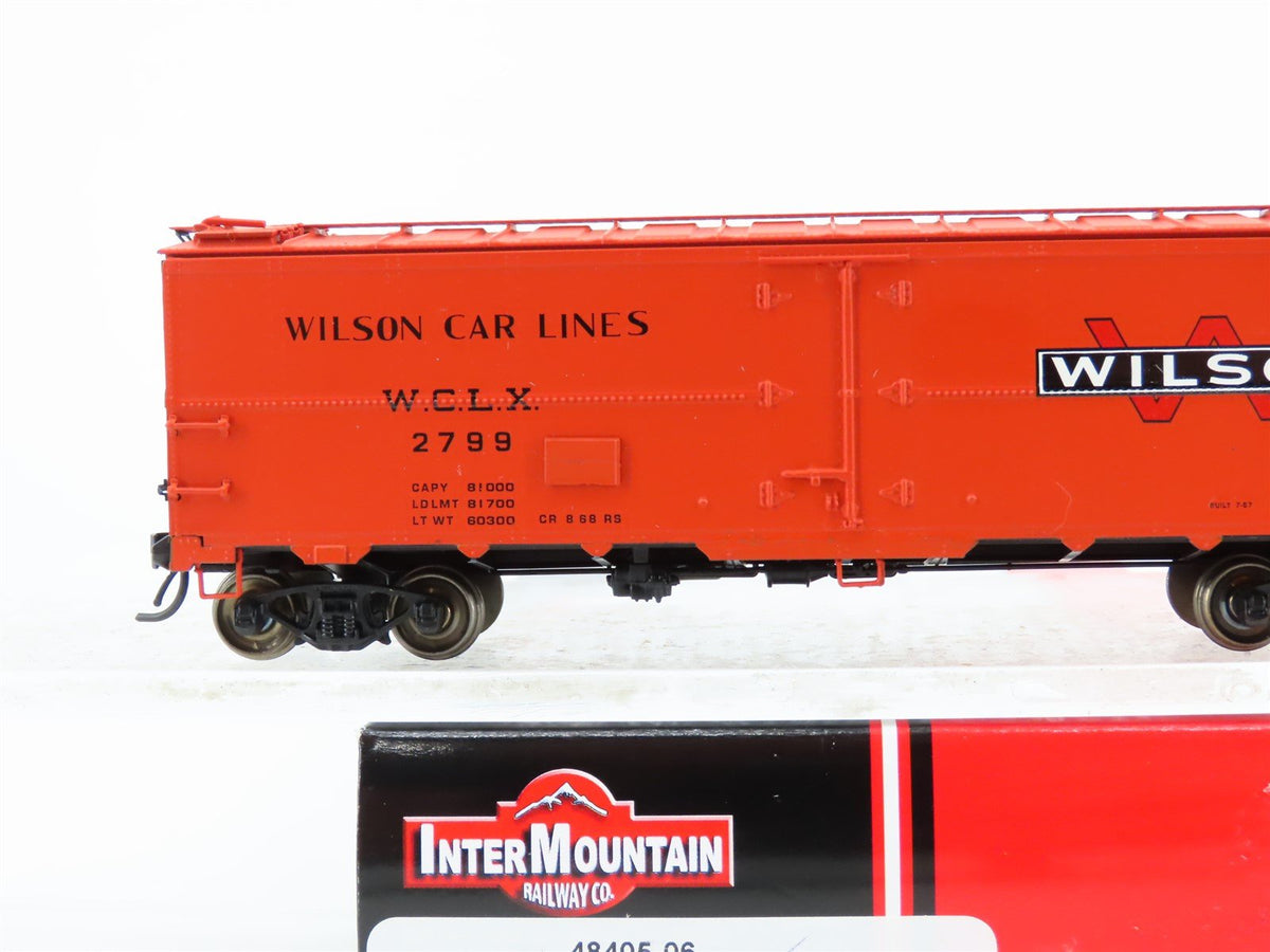 HO Scale InterMountain 48405-06 WCLX Wilson Car Lines 40&#39; Reefer #2799