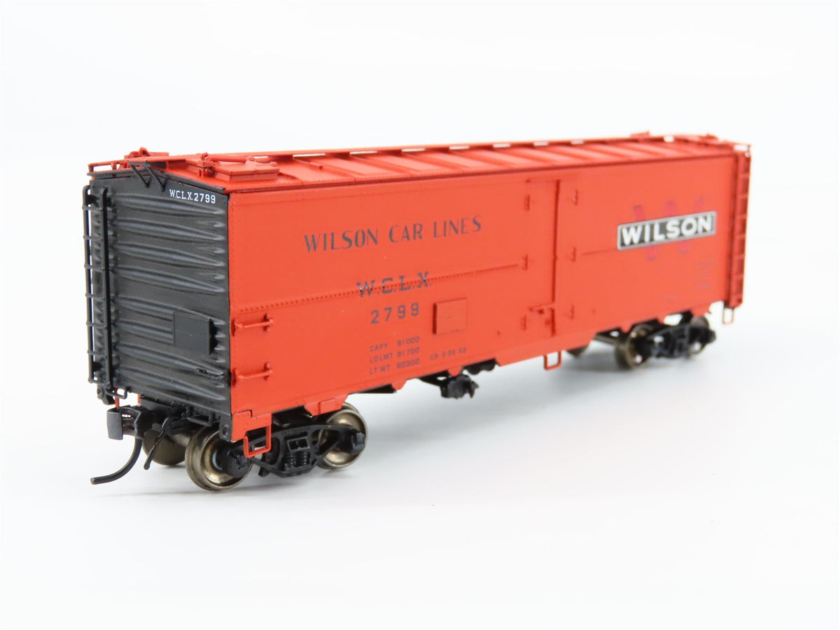 HO Scale InterMountain 48405-06 WCLX Wilson Car Lines 40&#39; Reefer #2799