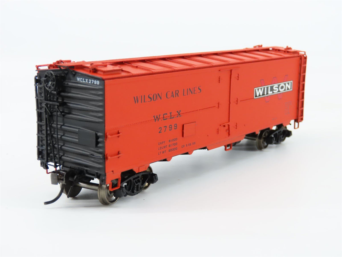 HO Scale InterMountain 48405-06 WCLX Wilson Car Lines 40&#39; Reefer #2799