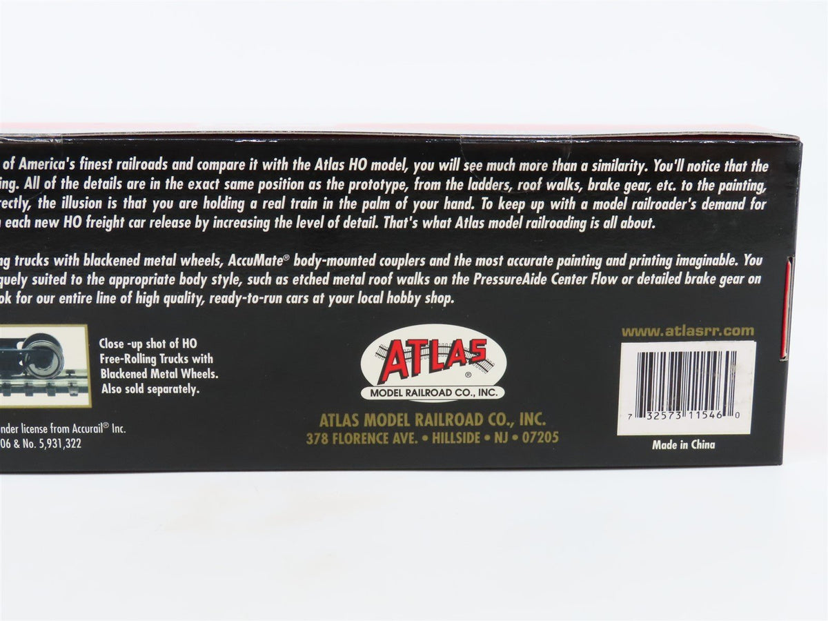 HO Atlas #1154-6 ATSF Atchison Topeka Santa Fe Hart Ballast Hopper #86620 SEALED