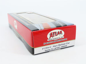 HO Atlas #1154-4 ATSF Atchison Topeka Santa Fe Hart Ballast Hopper #86555 SEALED