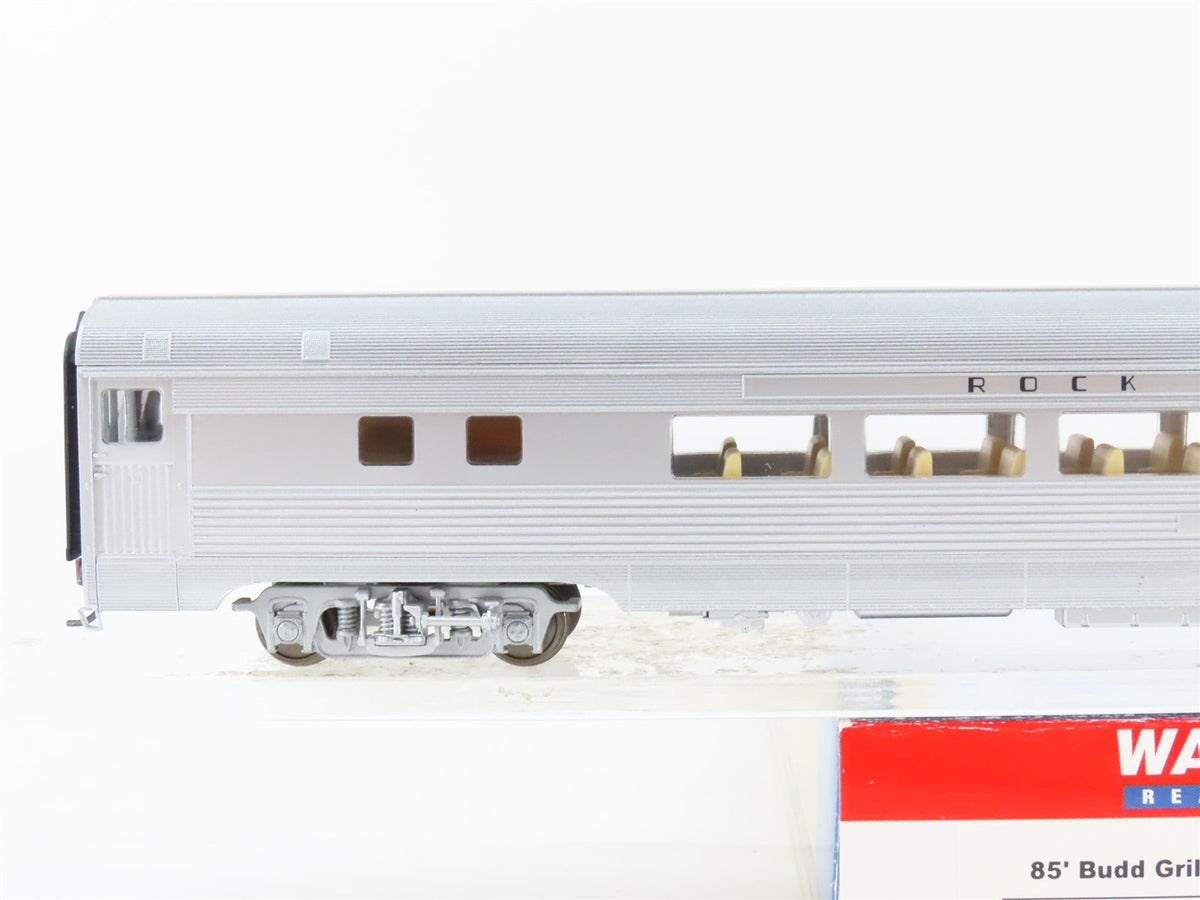 HO Scale Walthers 932-6332 RI Rock Island 85&#39; Budd Grill-Diner Passenger Car