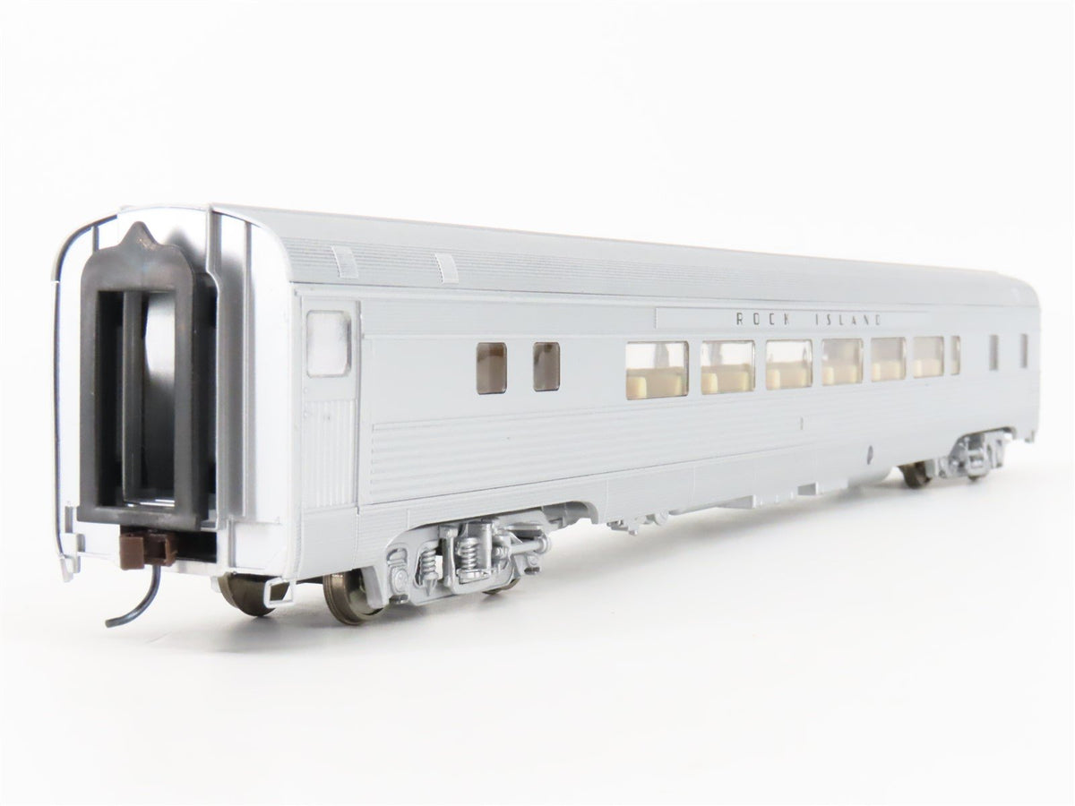 HO Scale Walthers 932-6332 RI Rock Island 85&#39; Budd Grill-Diner Passenger Car