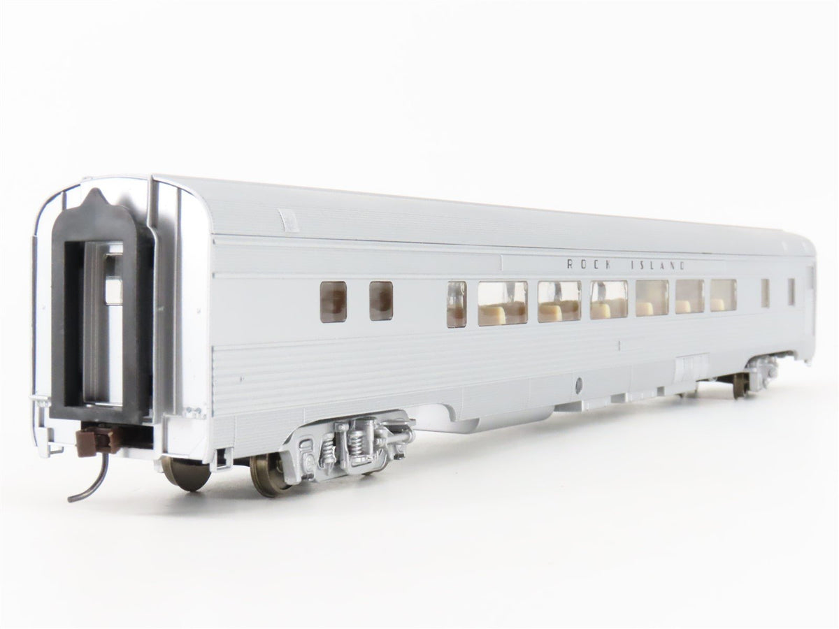 HO Scale Walthers 932-6332 RI Rock Island 85&#39; Budd Grill-Diner Passenger Car