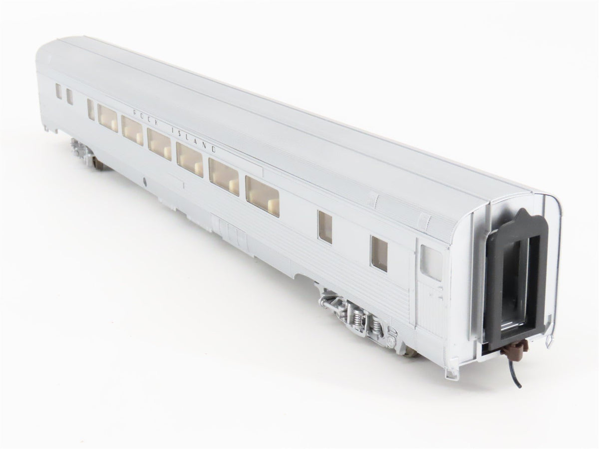 HO Scale Walthers 932-6332 RI Rock Island 85&#39; Budd Grill-Diner Passenger Car