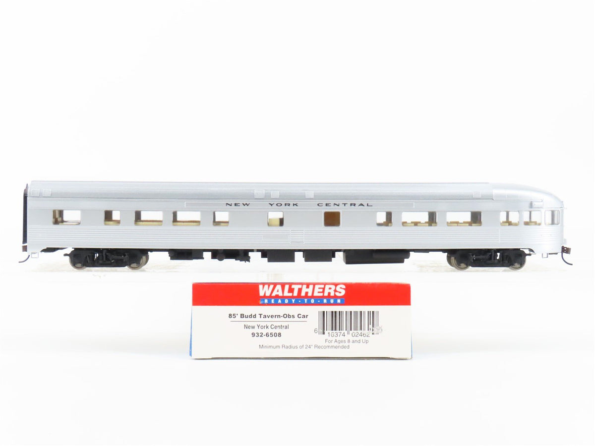 HO Scale Walthers 932-6508 NYC New York Central 85&#39; Budd Tavern-Obs Passenger