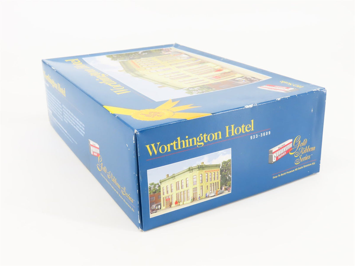 HO Scale Walthers Cornerstone Gold Ribbon Series Kit 933-3609 Worthington Hotel