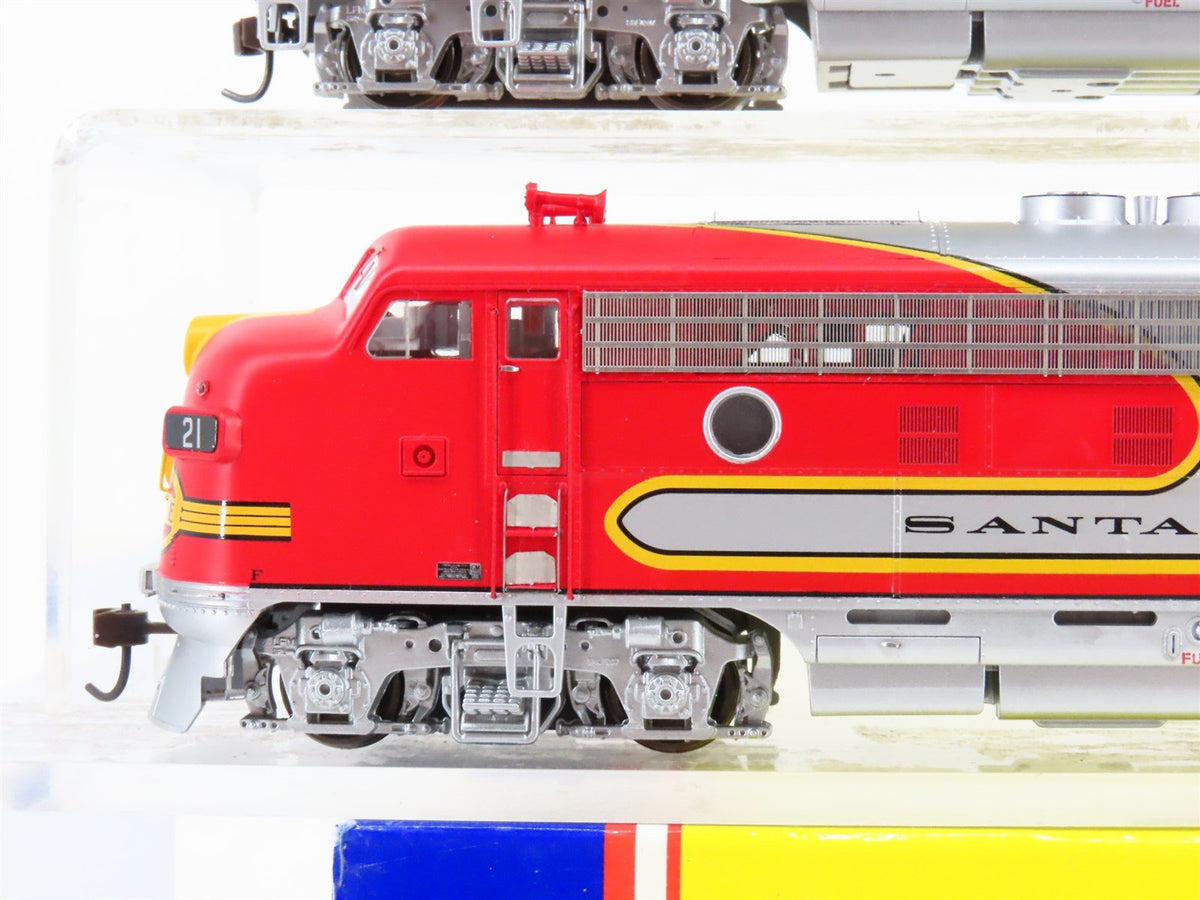 HO Scale Athearn Genesis G2507 ATSF Santa Fe F3 A/B Diesel Locomotive Set