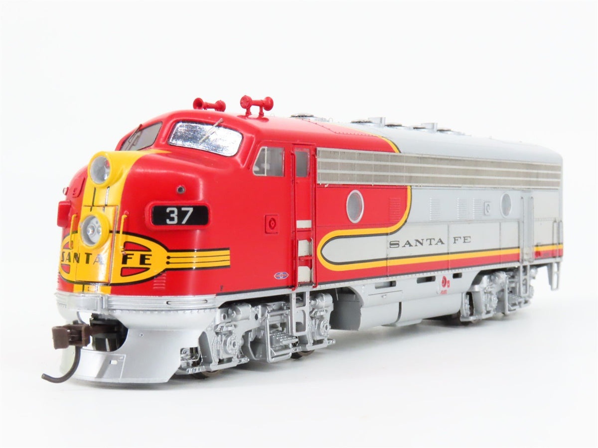 HO Scale Athearn Genesis G1500A ATSF Santa Fe F7 AB Diesel Locomotive Set