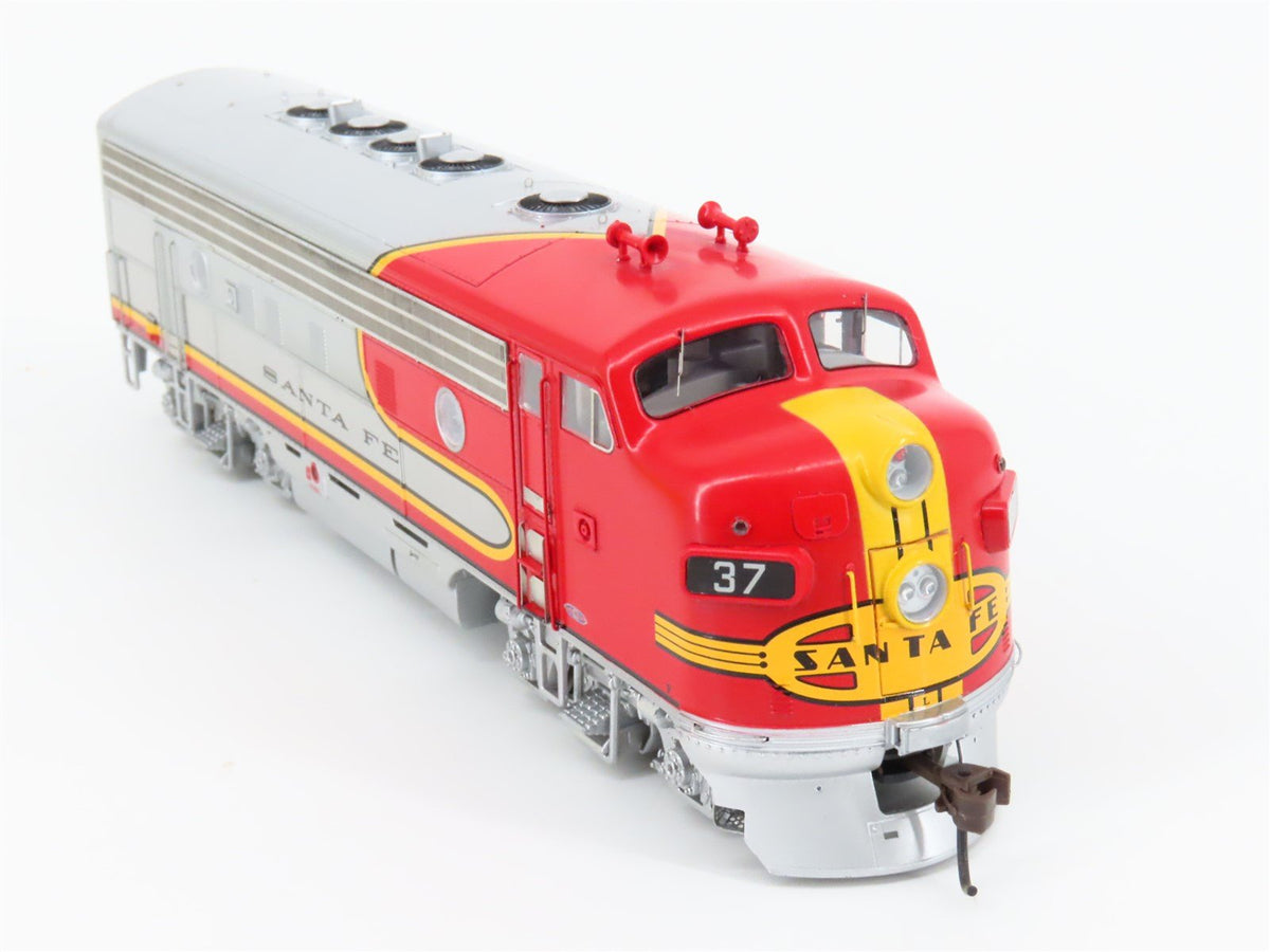 HO Scale Athearn Genesis G1500A ATSF Santa Fe F7 AB Diesel Locomotive Set