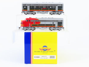 HO Scale Athearn Genesis G1500A ATSF Santa Fe F7 AB Diesel Locomotive Set