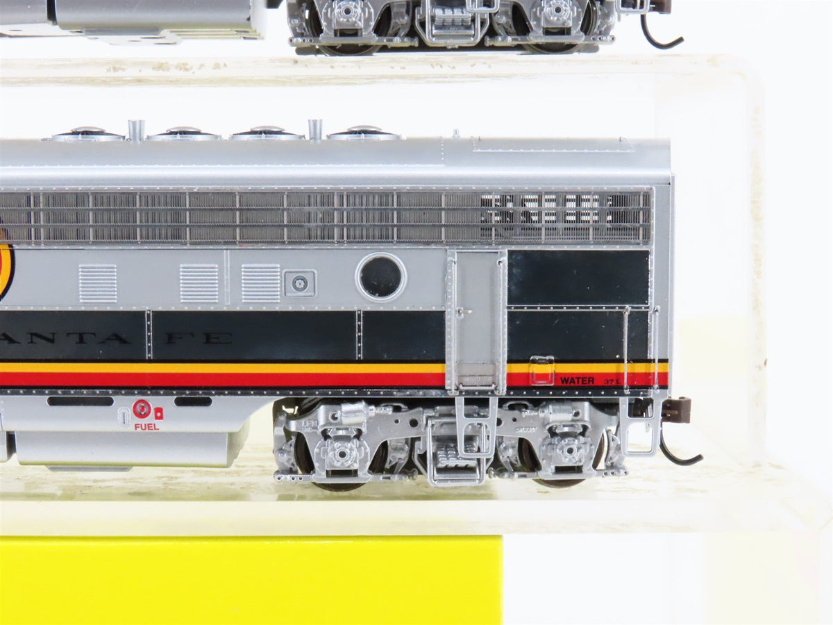 HO Scale Athearn Genesis G1500A ATSF Santa Fe F7 AB Diesel Locomotive Set