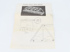 HO Scale Campbell Scale Models Kit #764 Double Track Truss Bridge