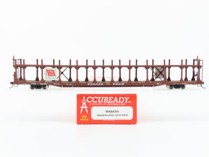 HO Scale Accurail Accuready 99208 TTBX WAB Wabash Trailer-Train Auto Rack 962287