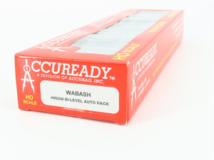 HO Scale Accurail Accuready 99208 TTBX WAB Wabash Trailer-Train Auto Rack 962287